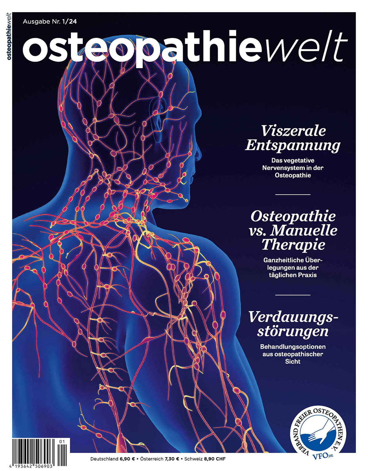 Ausgabe der Osteopathie Welt / Ausgabe 1 2024